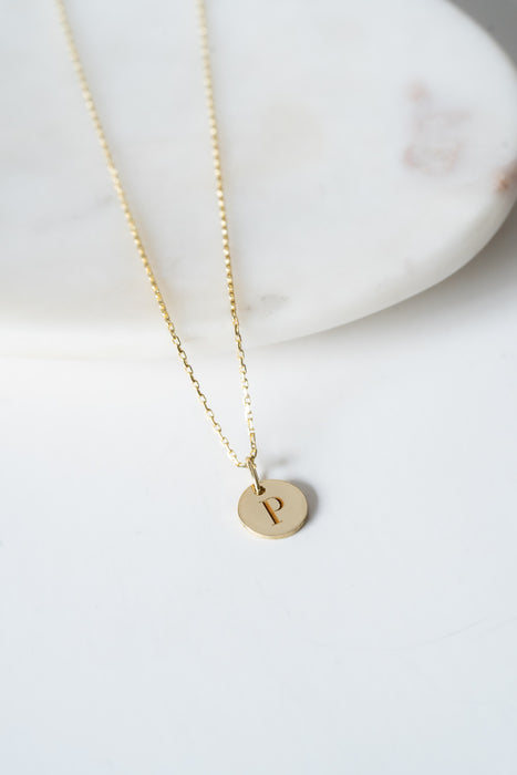 Testimonio - Cadena y Disco oro amarillo 18K