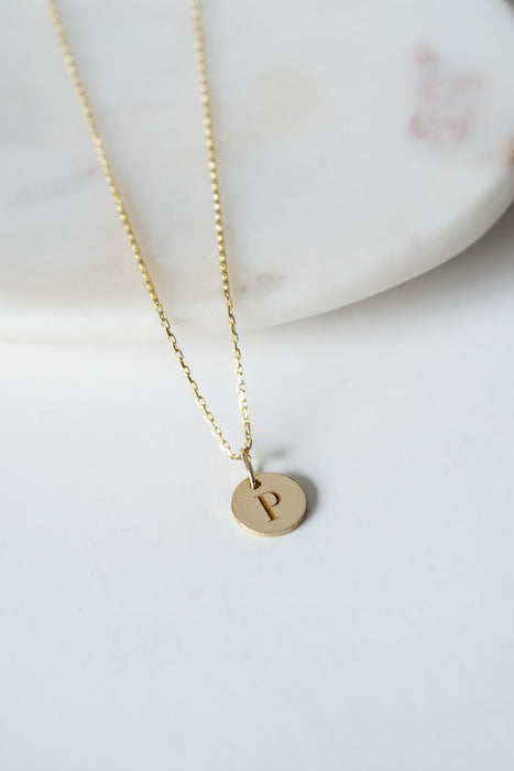 Testimonio - Cadena y Disco oro amarillo 18K