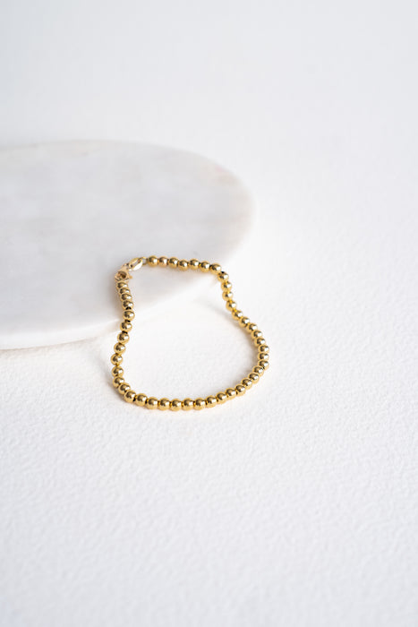 Máxima I - Pulsera en oro amarillo 18K