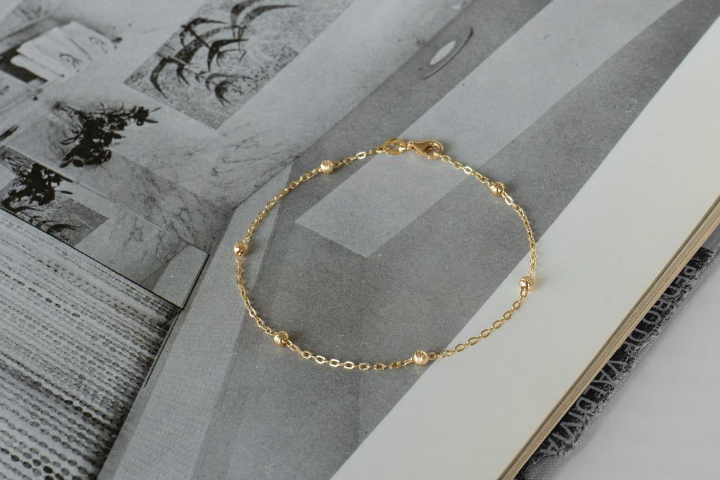 Pulsera Amalia en oro amarillo 18K